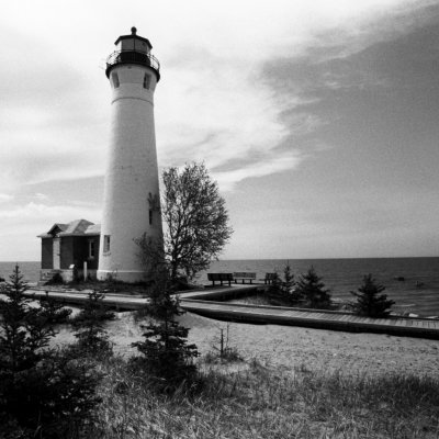 CRISP POINT LIGHTHOUSE MI